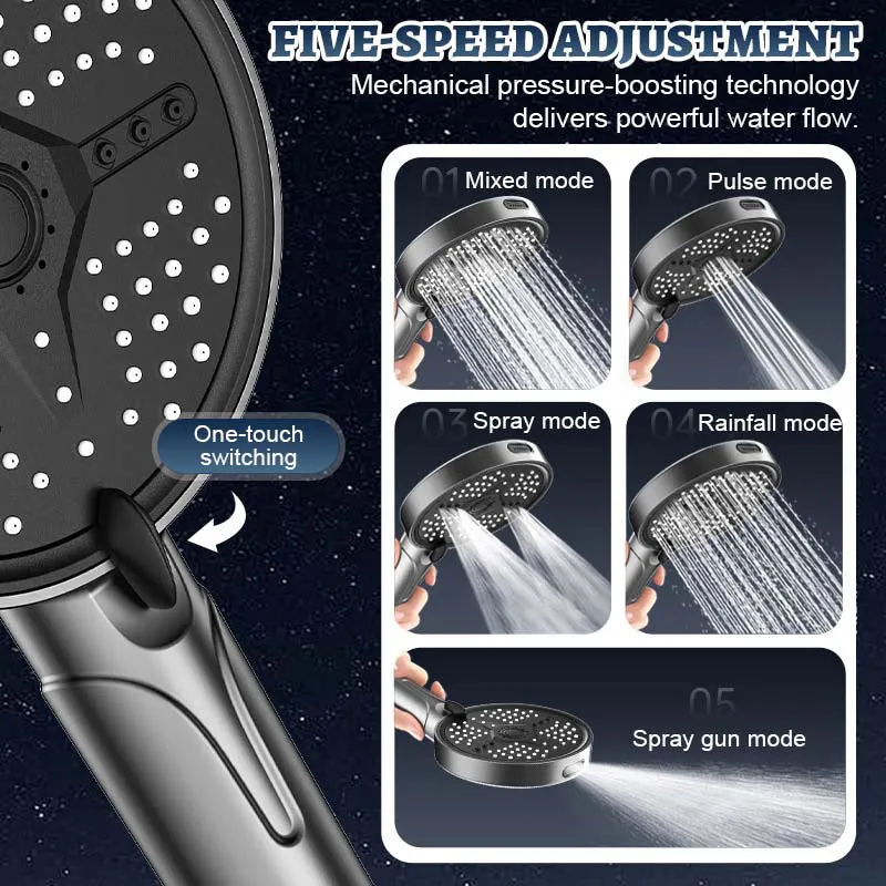 High Pressure Handheld Shower Head - Image 2