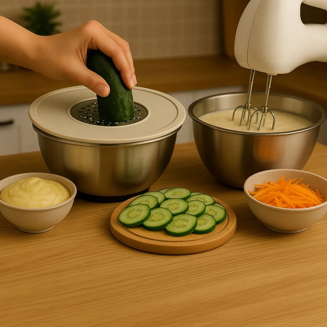 Stainless Steel Bowl Set - Image 2